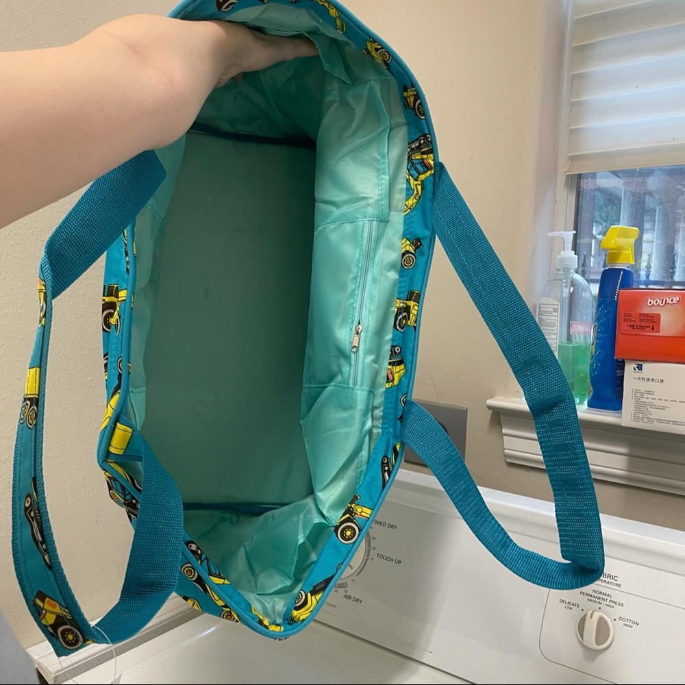 🏷️TRACTOR PRINT BEACH TOTE BAG - Picture 12 of 15